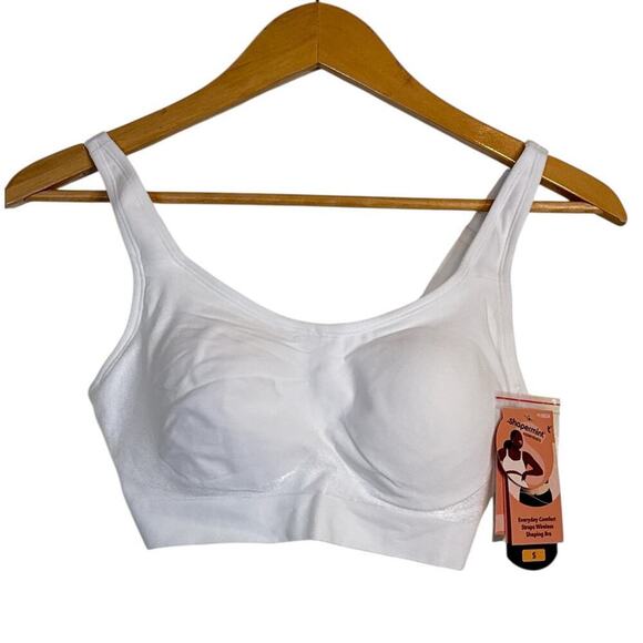 Shapermint Women's Everyday Comfort Straps Wireless Shaping Bra Size S White NWT - Picture 2 of 8